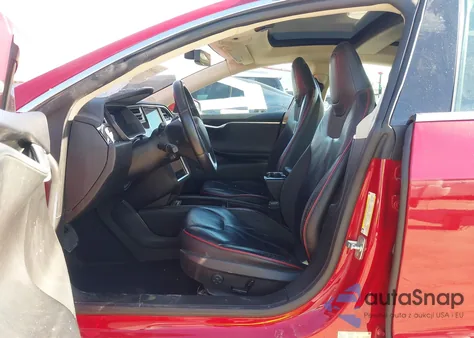 2014 Tesla Model S P85 z USA, uszkodzony, nr VIN 5YJSA1H11EFP44210